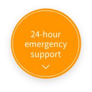 24-hour emergency response + periodic inspections of the plumbing system